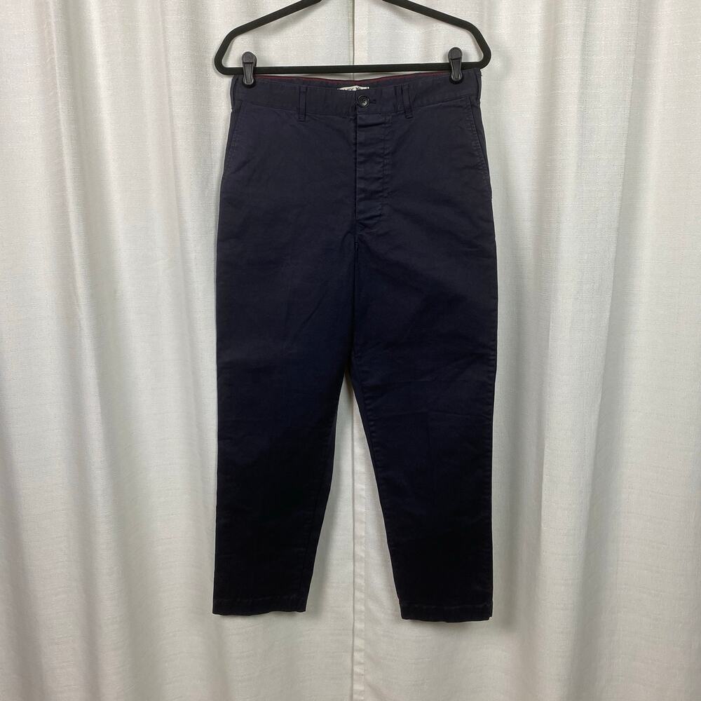 Alex Mill Dark Navy Blue Flat Front Chino Pants Sz.31